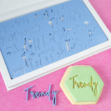 Trendy  SWEET STAMP Upper, Lower Case,Numbers and Symbols