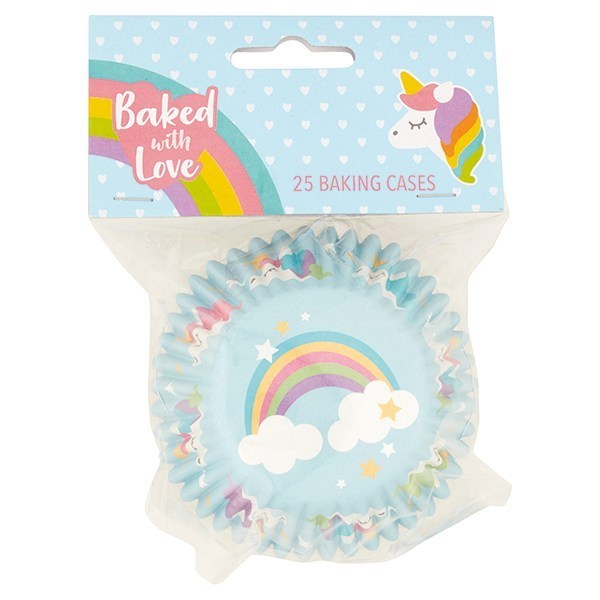 Unicorn Cupcake Cases Pk 25