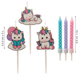 Dekora Candle Unicorn Mix