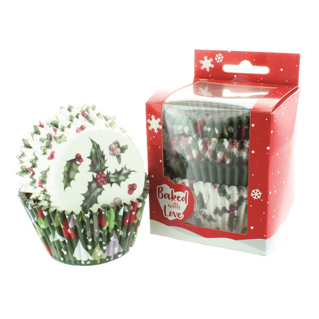 Peppermint  Candy Cupcake Cases Pk 36