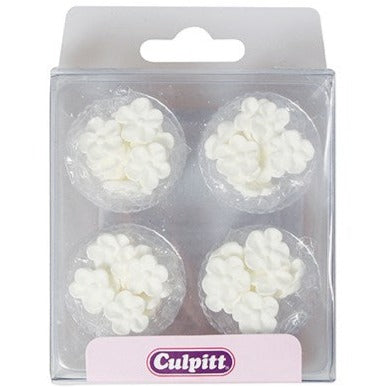 Floral Communion  Edible Toppers - (20 Toppers)