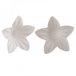 White Wafer Flowers 2cm Pk 400
