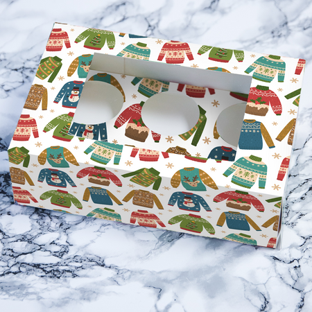 Green Snowman Edible Toppers -  (1 x 6" Disc ) (8 x 2" Discs)