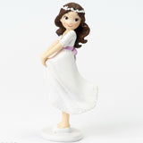 Communion Girl Holding Skirt 16cm