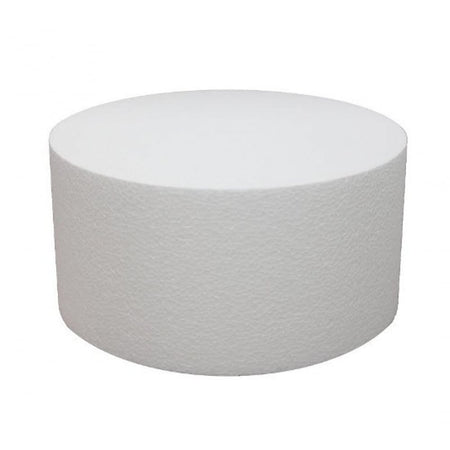 6" Round Straight Edged Dummy x 4" High  (15 CM X 10 CM)