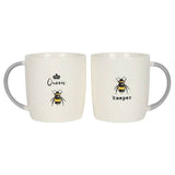 Queen and Keeper Mugs Set