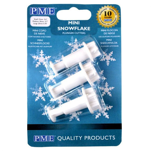 PME Mini Snowflake Plunger Cutter