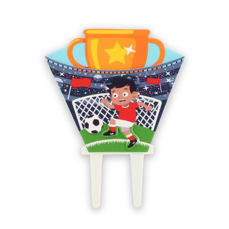 Soccer Icons Edible Toppers - (20 Toppers)