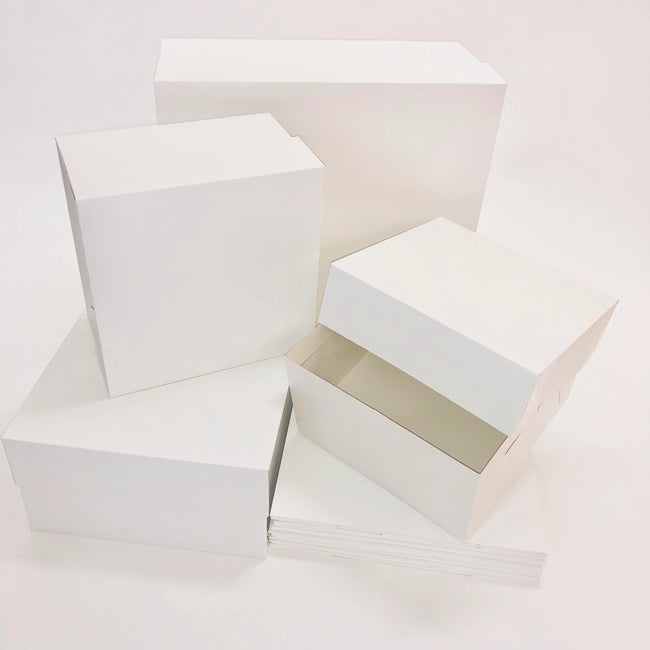12" White Cake Box