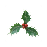 Green Plastic Holly Pk 50