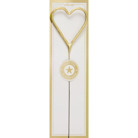 Age 1 Glitter Numeral Moulded Pick Candle Gold