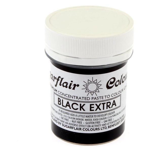 Black  Extra SugarFlair Gel paste 42g