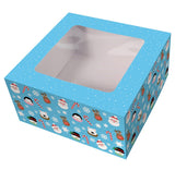 Christmas Friends Square Cake Box - 254 X 127mm (10 X 5