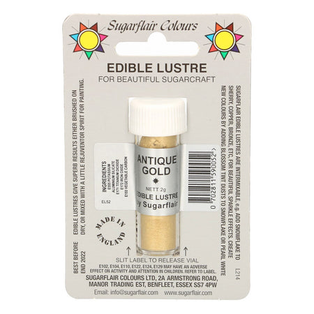 Edible Lustre Vintage Gold