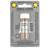 Edible Lustre Brown Shimmer