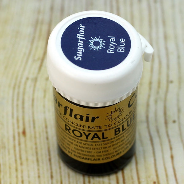Royal Blue SugarFlair Gel paste
