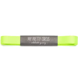 Grosgrain Ribbon 16mm x  5m Neon Yellow