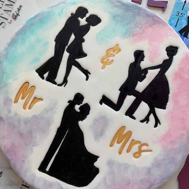 Silhouette Couple  Elements  SWEET STAMP