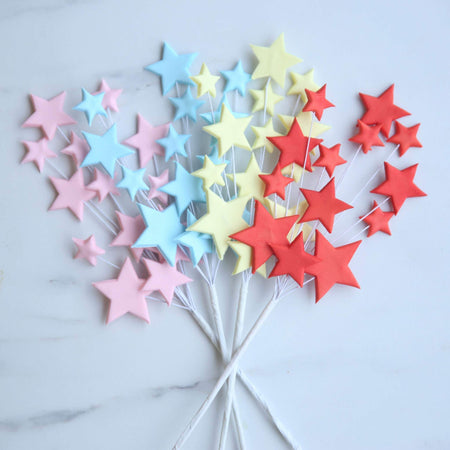 Baked With Love Baby Boy Cupcake Decorations Pk 8