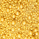 SUGAR SISTERS - Pearl Gold Celebration Sprinkle Mix 80g