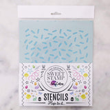 Sprinkles Stencil - Sweet Stamp