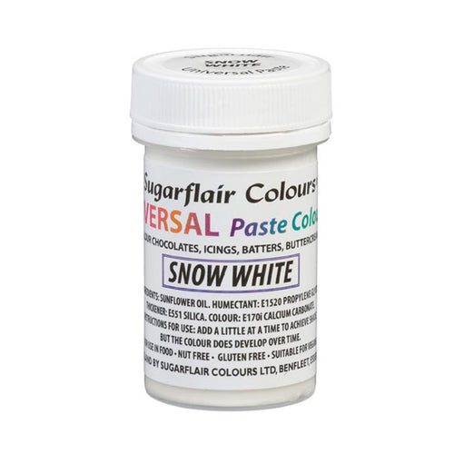 Universal Gel Paste Colour -SNOW WHITE E171 FREE 22G