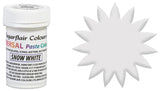 Universal Gel Paste Colour -SNOW WHITE E171 FREE 22G